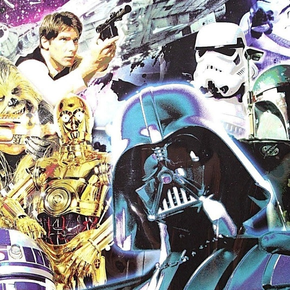 Star Wars Vader / Chewy / Han Solo / C3PO Black B - Picture 5 of 8